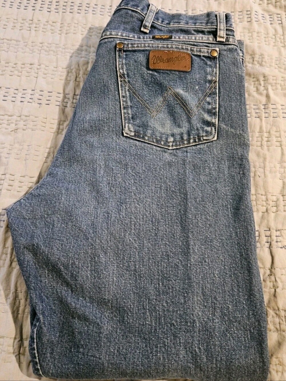 Wrangler Men's Regular Fit 47 Sz 40/32 5 Pocket Preowned
